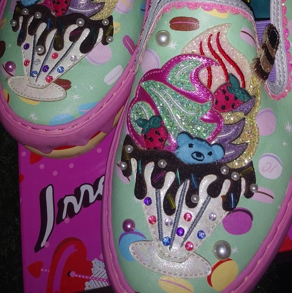 Irregular Choice Shoes - Irregular Choice flats Ice cream